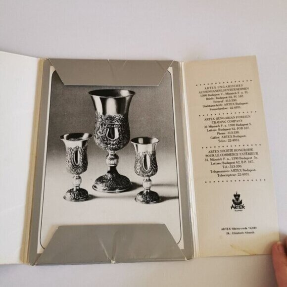 Vintage Artex Budapest Silverware Catalog, Undated No Prices Silversmiths - Picture 3 of 9